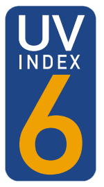 UV indekss, Almerija, Oktobris: 6