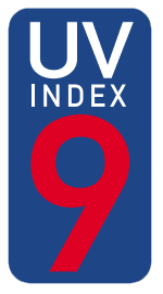UV indekss, Costa Blanca, Maijs: 9