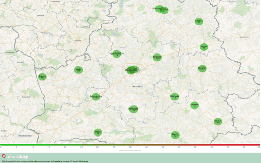 Poluição em Polatsk, Bielorússia Aerossóis atmosféricos (pó) com um diâmetro não superior a 2,5 μm hikersbay.com