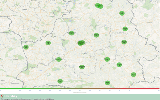 Polatsk, Beyaz Rusya Kirliliği 2,5 μm ' den fazla olmayan atmosferik aerosoller (toz) hikersbay.com