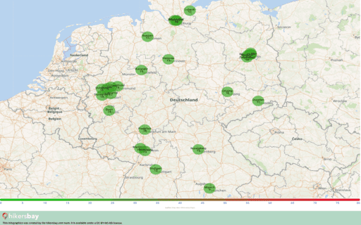 Forurensning i Bayerske Alpene, Tyskland Atmosfærisk aerosoler (støv) med en diameter på ikke mer enn 2,5 μm hikersbay.com