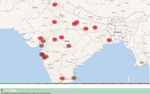 Ô nhiễm ở Hampi, Ấn Độ Bình xịt khí quyển (bụi) với đường kính không quá 2,5 μm hikersbay.com