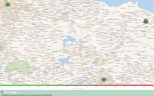 Pollution in Jayapura, Indonesia Atmospheric aerosols (dust) with a diameter of no more than 2.5 μm hikersbay.com