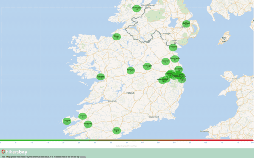 Poluição em Ennis, Irlanda Aerossóis atmosféricos (pó) com um diâmetro não superior a 2,5 μm hikersbay.com