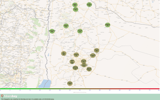 Forurensning i Jordan Atmosfærisk aerosoler (støv) med en diameter på ikke mer enn 2,5 μm hikersbay.com