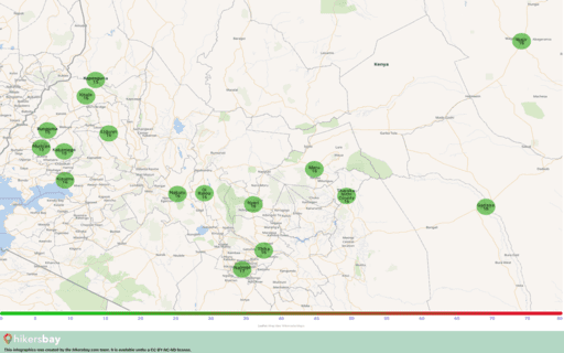 Znečištění v Keňa Atmosférické aerosoly (prach) o průměru nejvýše 2,5 μm hikersbay.com