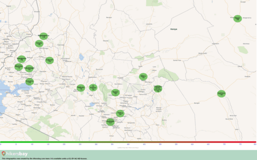 Pollution in Nairobi, Kenya Atmospheric aerosols (dust) with a diameter of no more than 2.5 μm hikersbay.com