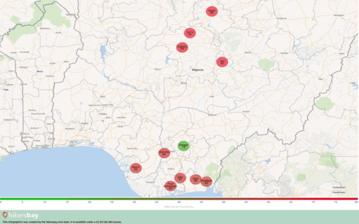 Vervuiling in Aba, Nigeria Atmosferische aërosolen (stof) met een diameter van niet meer dan 2,5 μm hikersbay.com