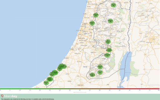 Ρύπανση σε Ναμπλούς, Παλαιστίνη Ατμοσφαιρική αεροζόλ (σκόνη) με διάμετρο όχι περισσότερο από 2.5 μm hikersbay.com