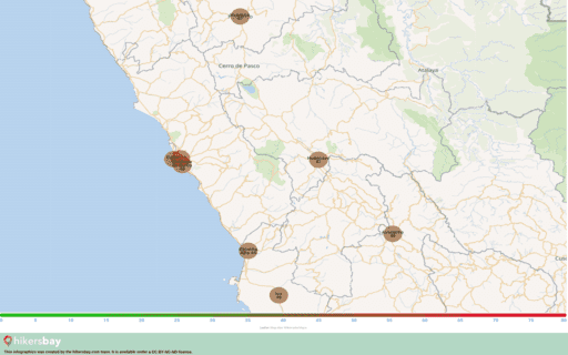 Forurensning i Lima, Peru Atmosfærisk aerosoler (støv) med en diameter på ikke mer enn 2,5 μm hikersbay.com