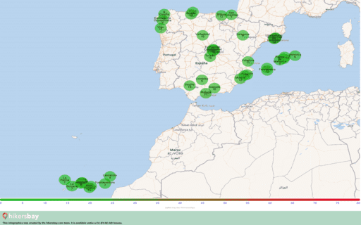 Pollution in Granada, Spain Atmospheric aerosols (dust) with a diameter of no more than 2.5 μm hikersbay.com