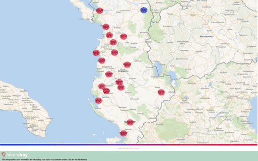 Weather in August in Albania 2025