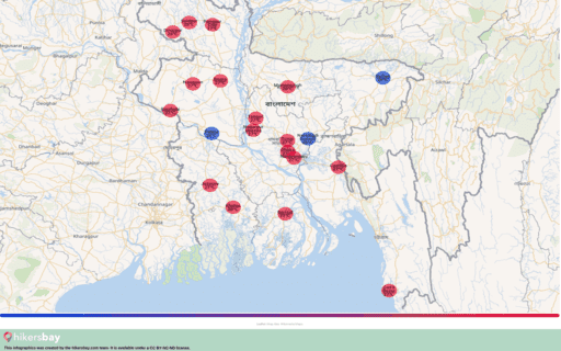 Tempo em Bangladesh em Dezembro de 2023. Guia de viagens e conselhos. Ler uma descrição geral do clima. hikersbay.com