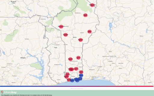 Meteo a Benin in Novembre 2024. È il momento migliore per viaggiare? hikersbay.com