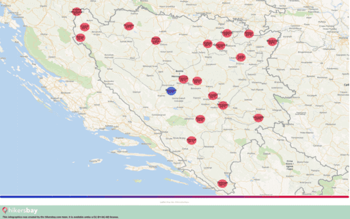 Clima em Bósnia e Herzegovina em Agosto 2024. É a melhor época para viajar? hikersbay.com