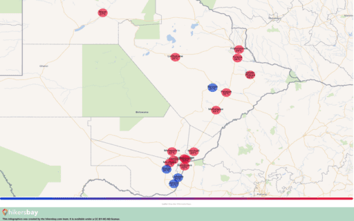 Meteo a Botswana in Ottobre 2024. È il momento migliore per viaggiare? hikersbay.com