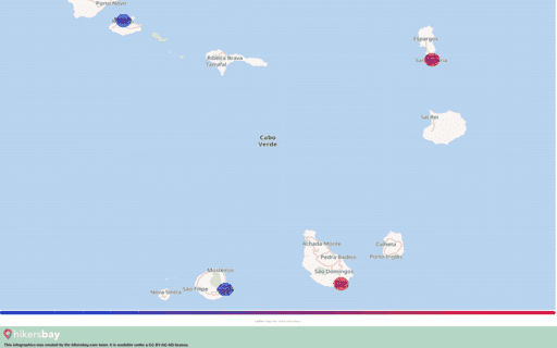 Tempo em Cabo Verde em Abril 2024. Guia de viagens e conselhos. Ler uma descrição geral do clima. hikersbay.com