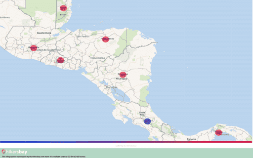 Sää Keski-Amerikka ssa Lokakuu 2024 n aikana. Onko tämä paras aika matkustaa? hikersbay.com