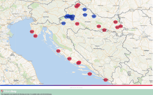 Időjárás Horvátország -ben Augusztus 2024 alatt. Ez a legjobb időpont az utazásra? hikersbay.com