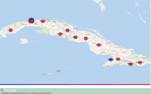 Settembre 2021 - meteo in Cuba.Guida su clima, previsioni meteo per i turisti e viaggiatori. hikersbay.com