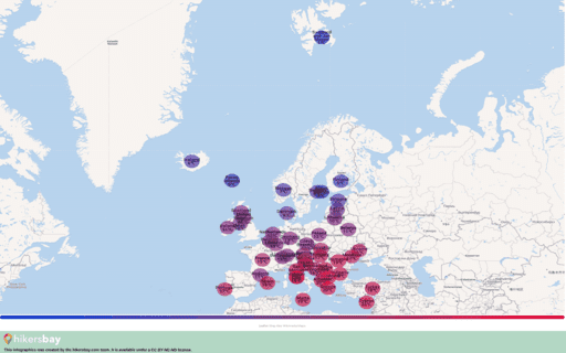 Погода в Европа в Апрель 2023. Путеводитель и советы. Ознакомьтесь с обзором климата. hikersbay.com