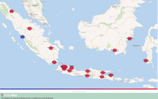 Vær i Indonesia i Oktober 2024. Er dette den beste tiden å reise på? hikersbay.com