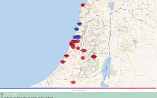 Sää Israel ssa Lokakuu 2024 n aikana. Onko tämä paras aika matkustaa? hikersbay.com