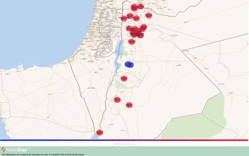 الطقس في الأردن في أبريل 2024. هل هذا وقت مناسب للزيارة؟ hikersbay.com