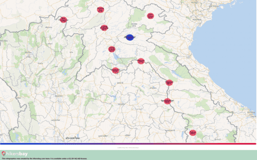 Clima en laoPDR en Agosto 2024. ¿Es este el mejor momento para viajar? hikersbay.com