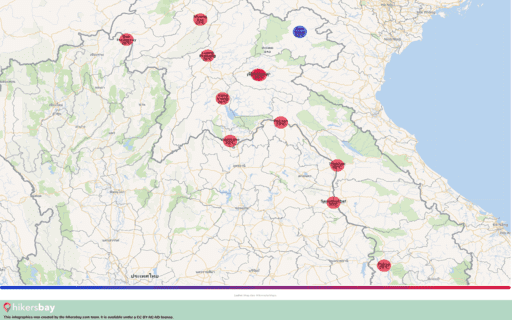 الطقس في laoPDR في أكتوبر 2024. هل هذه أفضل وقت للسفر؟ hikersbay.com