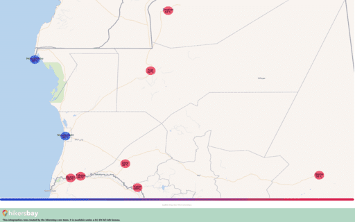 Weather in Mauritania in July 2024. Is this the best time to travel? hikersbay.com