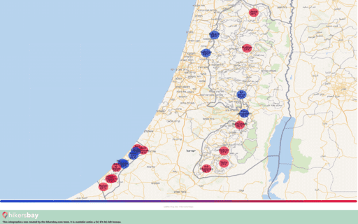 Väder i Palestinska områden i April 2024. Är det bästa tiden att resa? hikersbay.com