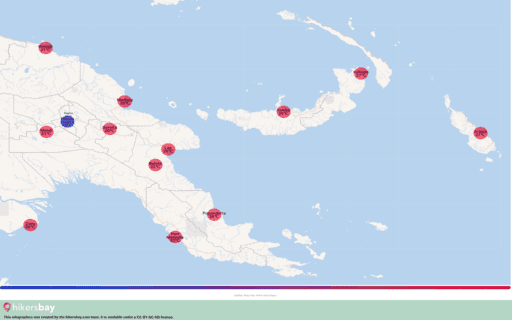 Météo à Papouasie-Nouvelle-Guinée en Août 2024. Est-ce le meilleur moment pour voyager? hikersbay.com