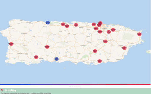 Aprile 2024 - meteo in Porto Rico.Guida su clima, previsioni meteo per i turisti e viaggiatori. hikersbay.com