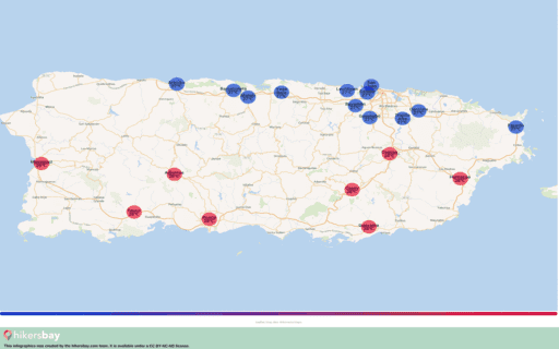 Gennaio 2024 - meteo in Porto Rico.Guida su clima, previsioni meteo per i turisti e viaggiatori. hikersbay.com