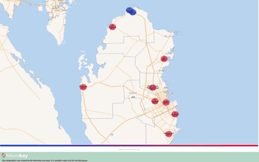 Počasí v Katar v Srpen 2024. Je to nejlepší doba pro cestu? hikersbay.com
