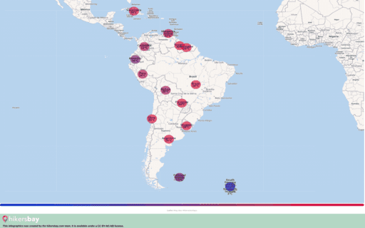 Weather in South America in January 2024. Is this a good time to visit? hikersbay.com