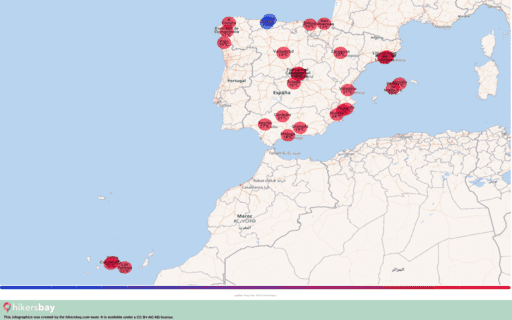 Clima en España en Abril 2024. ¿Es este el mejor momento para viajar? hikersbay.com