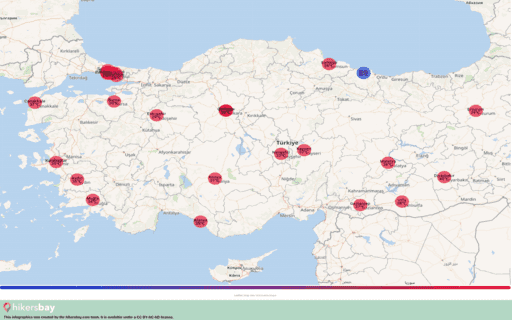 Clima en Turquía en Agosto 2023. ¿Es un buen momento para visitar? hikersbay.com