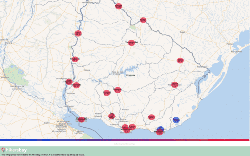 Pogoda w Urugwaju w październik 2024. Czy to najlepsza pora na podróż? hikersbay.com