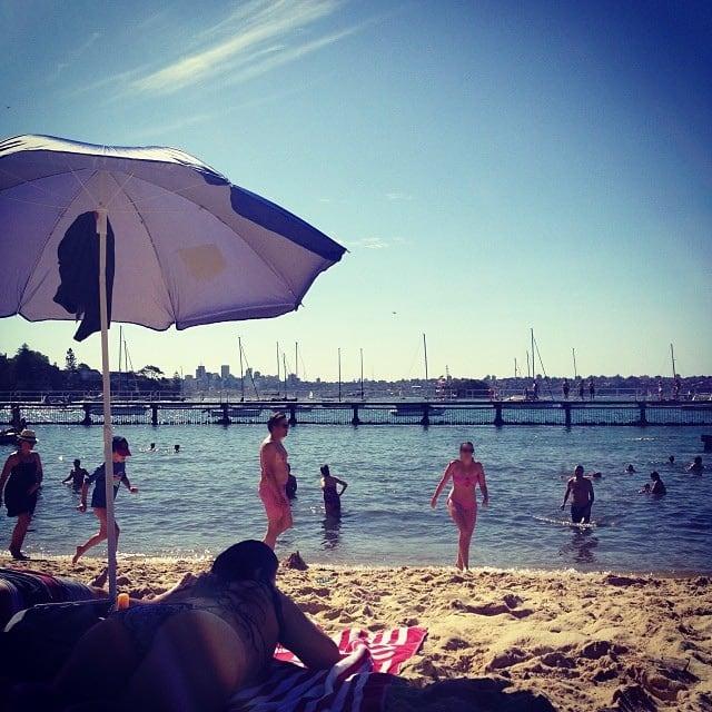 Redleaf Beach 105 미터의 길이와 해변 의 이미지. square squareformat iphoneography instagramapp xproii uploaded:by=instagram foursquare:venue=505e745ee4b0bb4131428b82