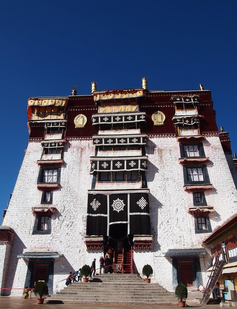 Obraz Potala Palace. tibet 西藏 potalapalace 布達拉宮