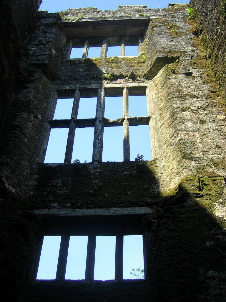 Bild av Berry Pomeroy Castle. partitions westcountry silverorange:id=150949