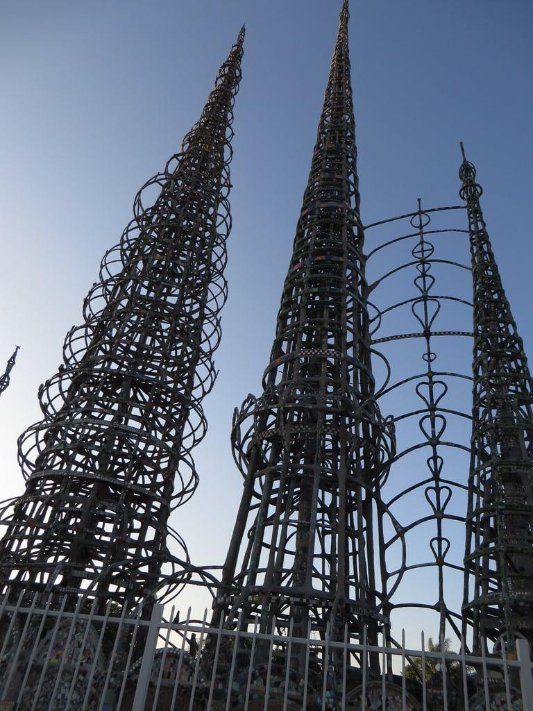 Image of Watts Towers of Simon Rodia State Historic Park. 