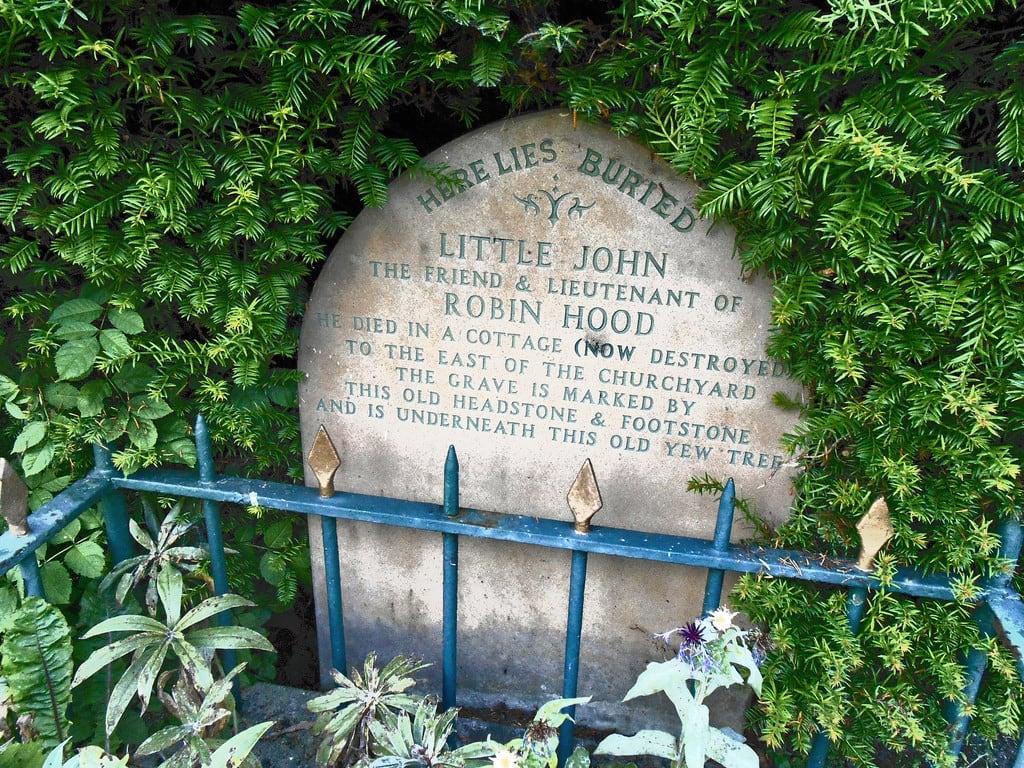 Image of Little John's Grave. church grave graveyard derbyshire peakdistrict tomb tombstone gravestone churchyard stmichaels robinhood hathersage littlejohn stmichaelandallangels