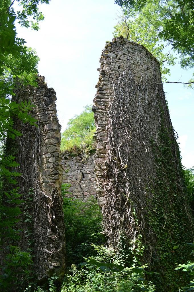 Château de Lavauguyon görüntü. france ruins chateau limousin hautevienne châteaudelavauguyon