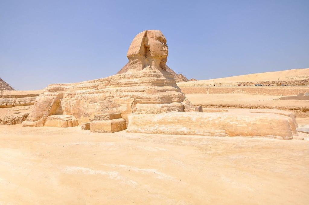 Image of Great Sphinx of Giza. 