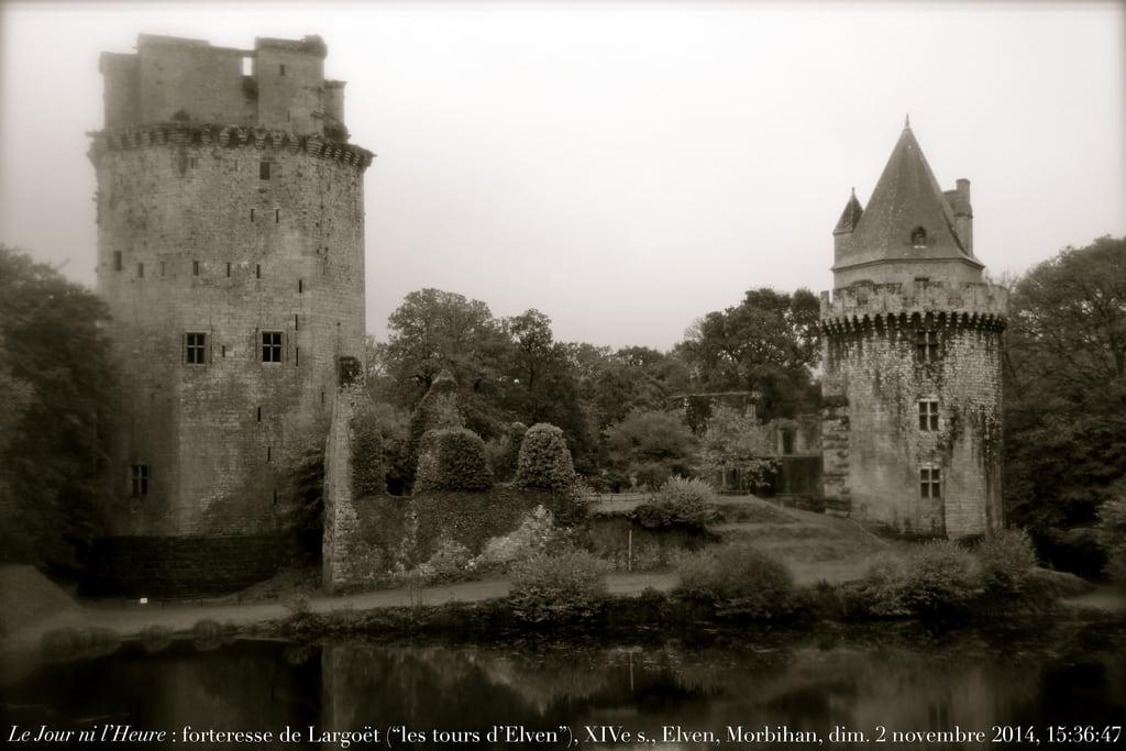 Afbeelding van Les Tours d'Elven. castle tours morbihan château vannes elven moyenâge citadelle renaudcamus largoët forteressedelargoët toursdelven