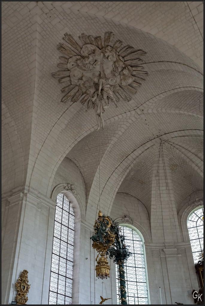 Afbeelding van Abbaye de Valloires. suspension picardie cœur abbaye vitraux somme abbatiale cloître argoules valloires