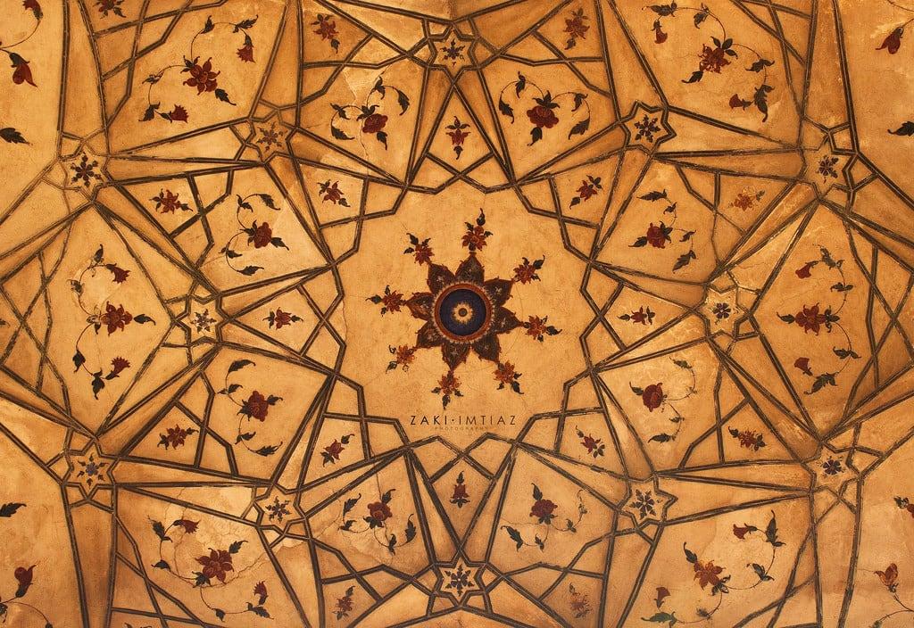 תמונה של Badshahi Mosque. city pakistan architecture painting photography dome lahore facebook badshahimosque lahorefort royalmosque zakiimtiaz